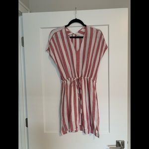 Rails Stripe Drawstring Dress